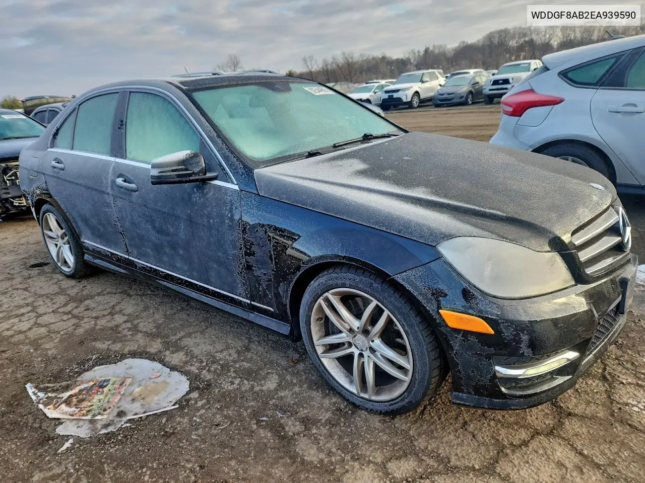 WDDGF8AB2EA939590 2014 Mercedes-Benz C 300 4Matic