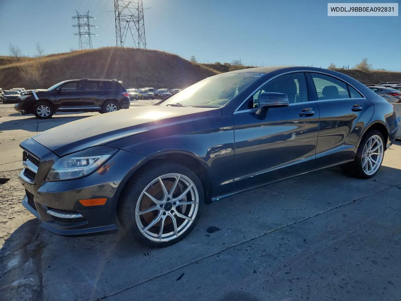 WDDLJ9BB0EA092831 2014 Mercedes-Benz Cls 550 4Matic