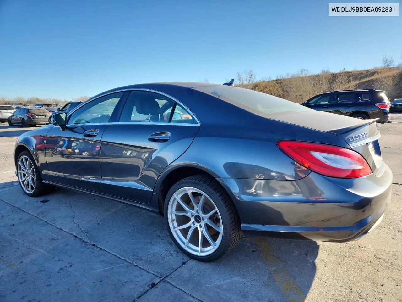 WDDLJ9BB0EA092831 2014 Mercedes-Benz Cls 550 4Matic