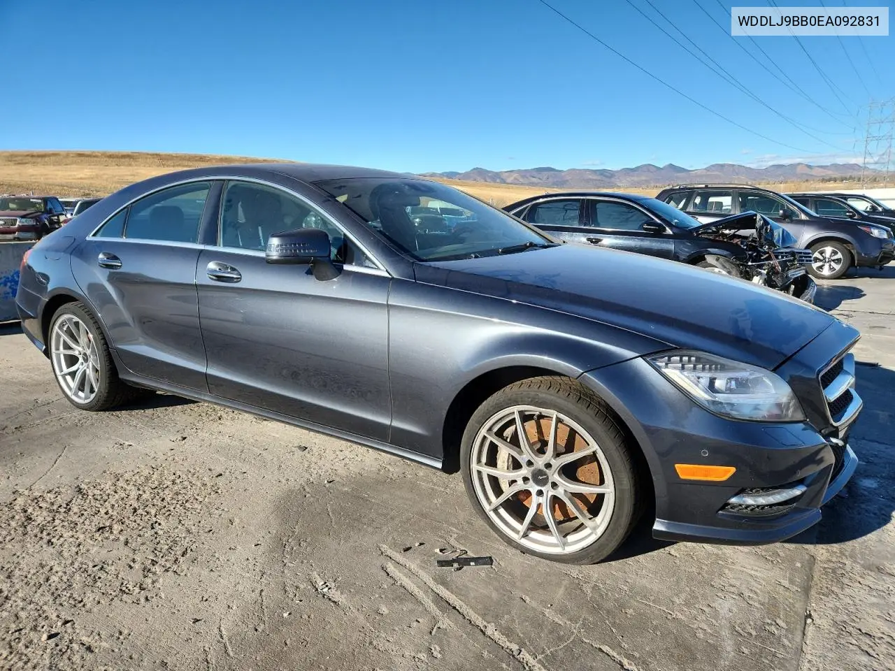 WDDLJ9BB0EA092831 2014 Mercedes-Benz Cls 550 4Matic