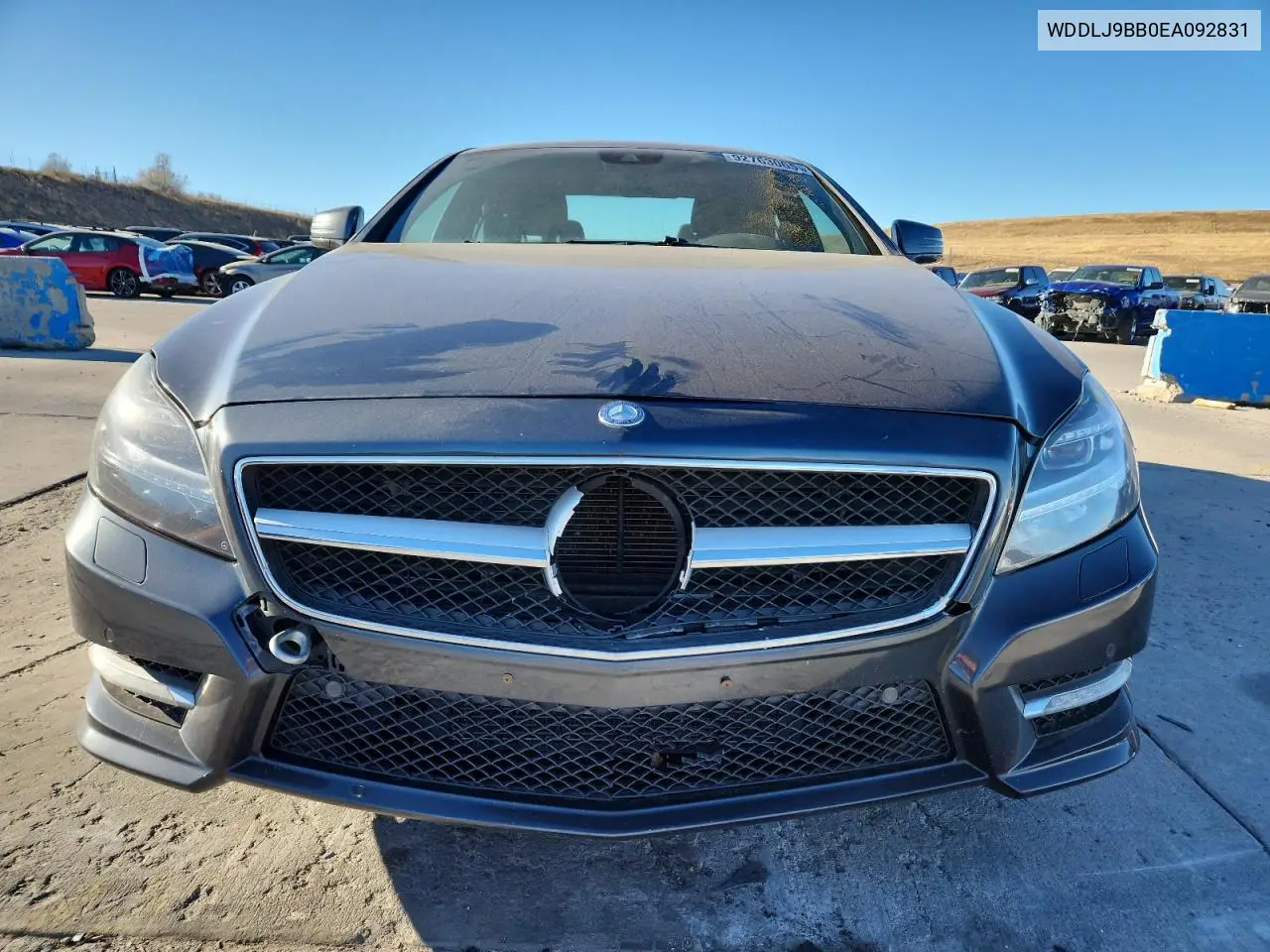WDDLJ9BB0EA092831 2014 Mercedes-Benz Cls 550 4Matic