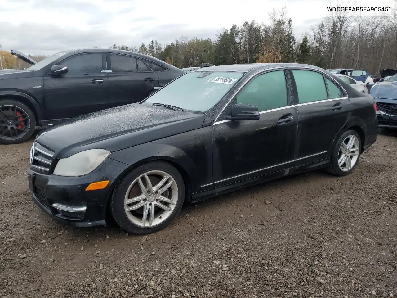 WDDGF8AB5EA905451 2014 Mercedes-Benz C 300 4Matic