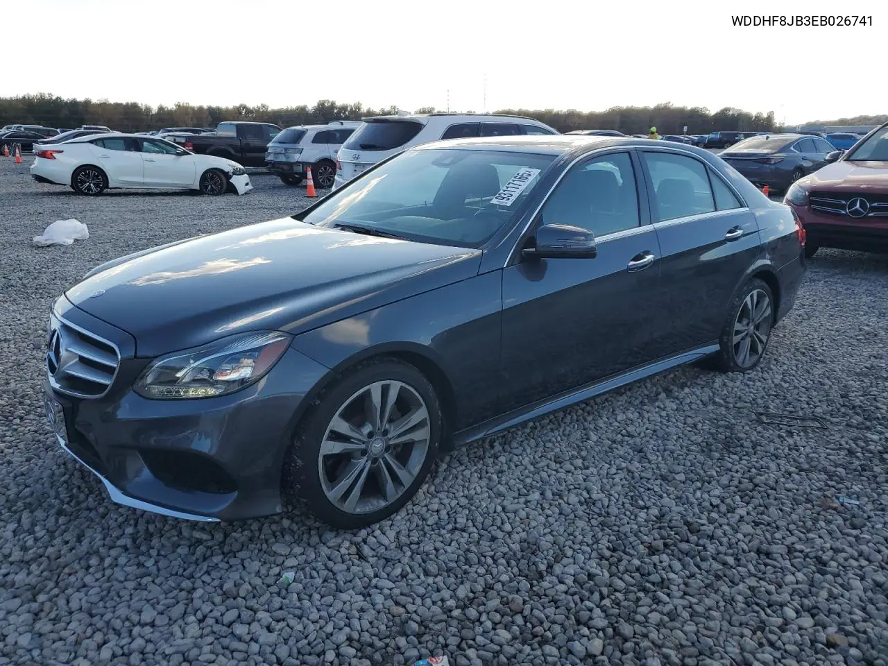 WDDHF8JB3EB026741 2014 Mercedes-Benz E 350 4Matic
