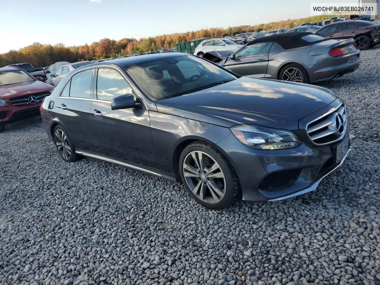 WDDHF8JB3EB026741 2014 Mercedes-Benz E 350 4Matic