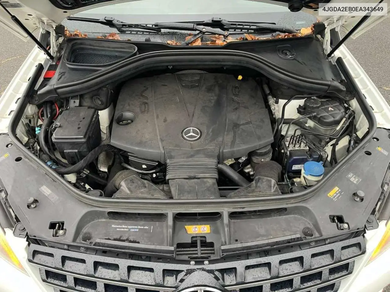 4JGDA2EB0EA343649 2014 Mercedes-Benz Ml 350 Bluetec