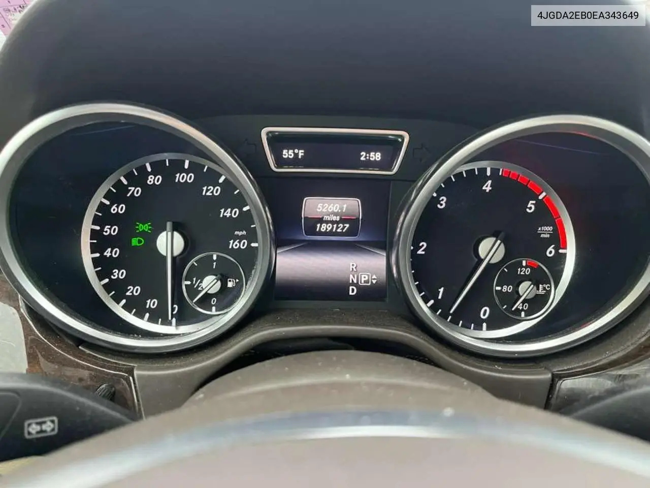 4JGDA2EB0EA343649 2014 Mercedes-Benz Ml 350 Bluetec