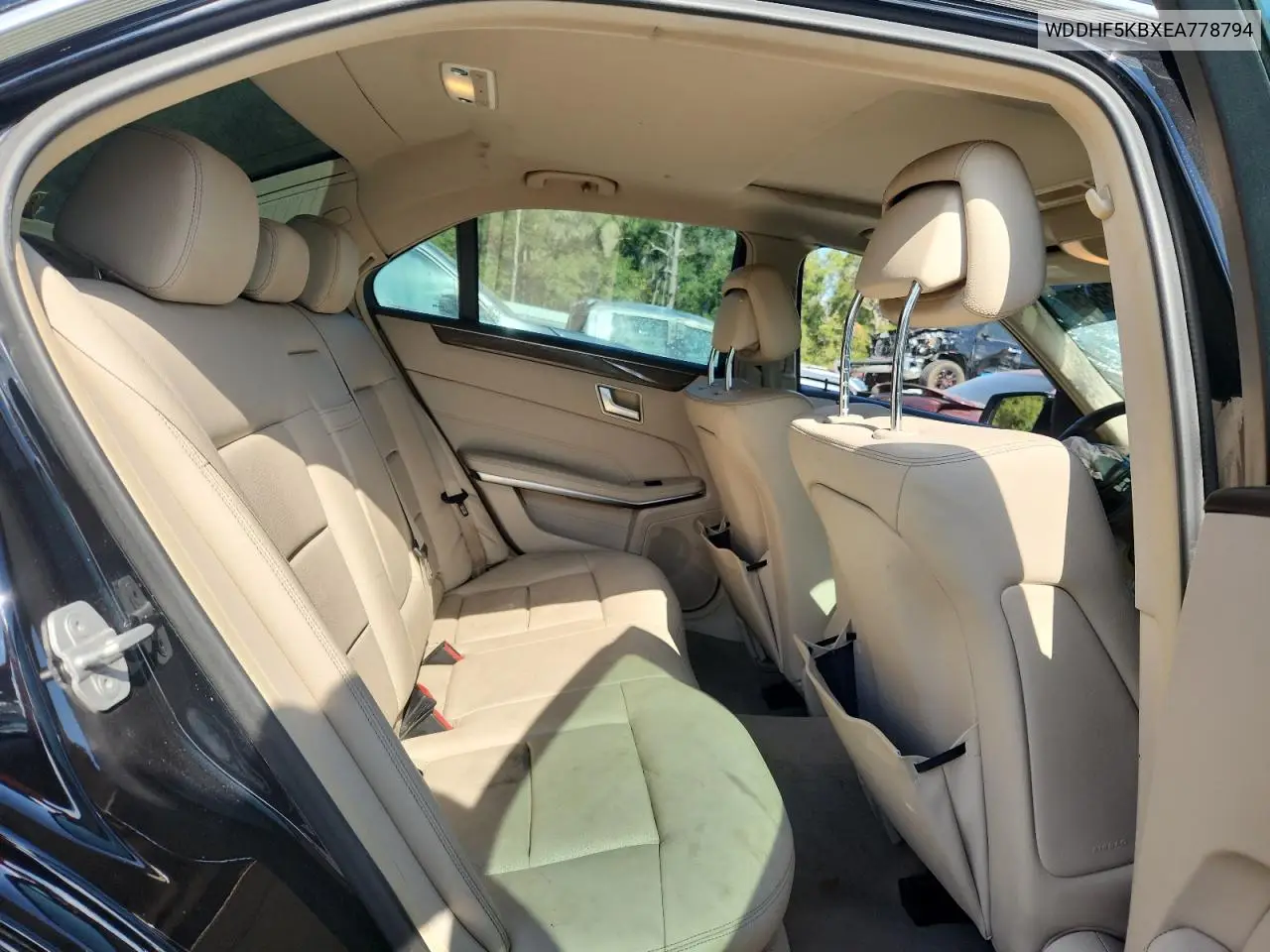 WDDHF5KBXEA778794 2014 Mercedes-Benz E 350
