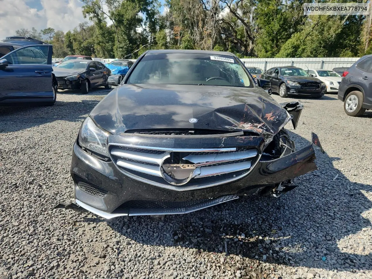 WDDHF5KBXEA778794 2014 Mercedes-Benz E 350
