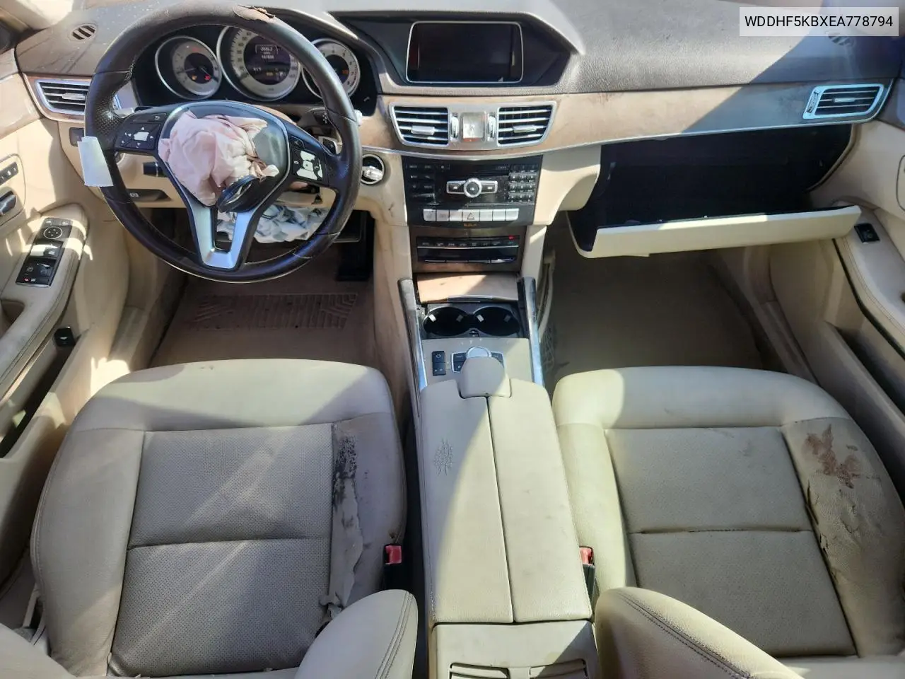 WDDHF5KBXEA778794 2014 Mercedes-Benz E 350