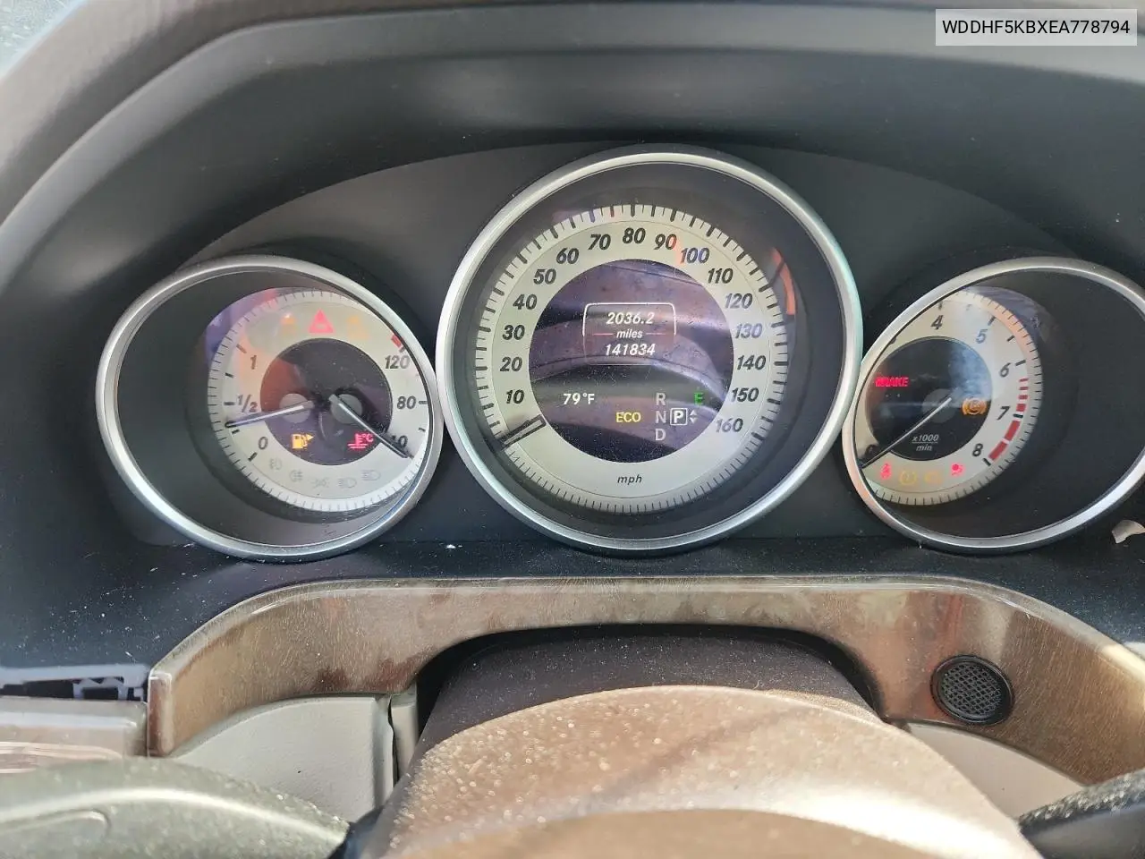 WDDHF5KBXEA778794 2014 Mercedes-Benz E 350