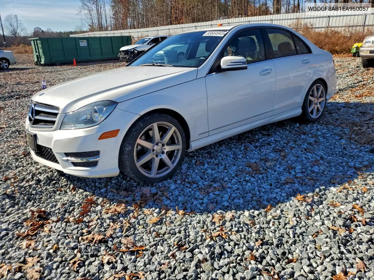 WDDGF8AB1EA960057 2014 Mercedes-Benz C 300 4Matic