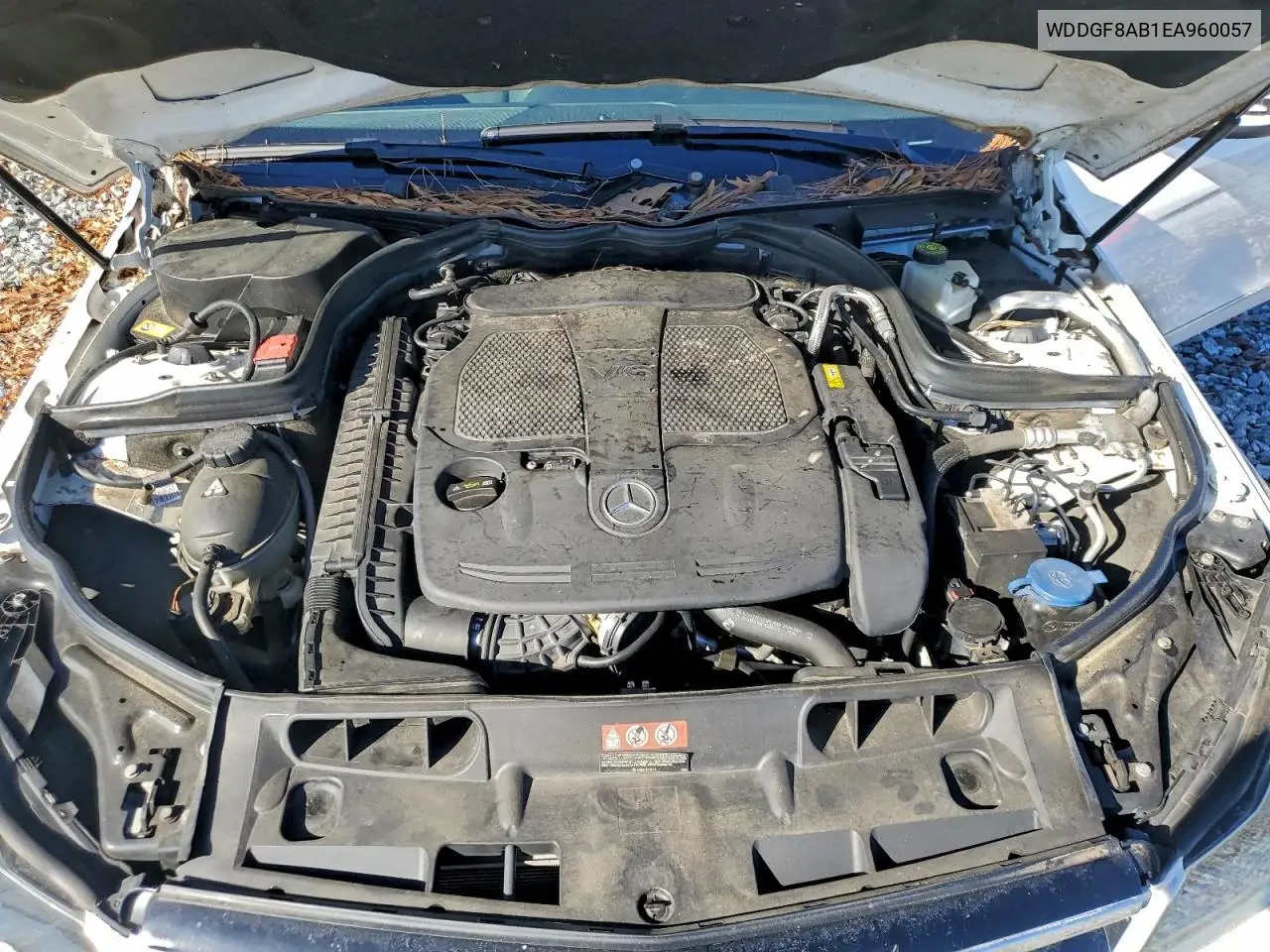 WDDGF8AB1EA960057 2014 Mercedes-Benz C 300 4Matic