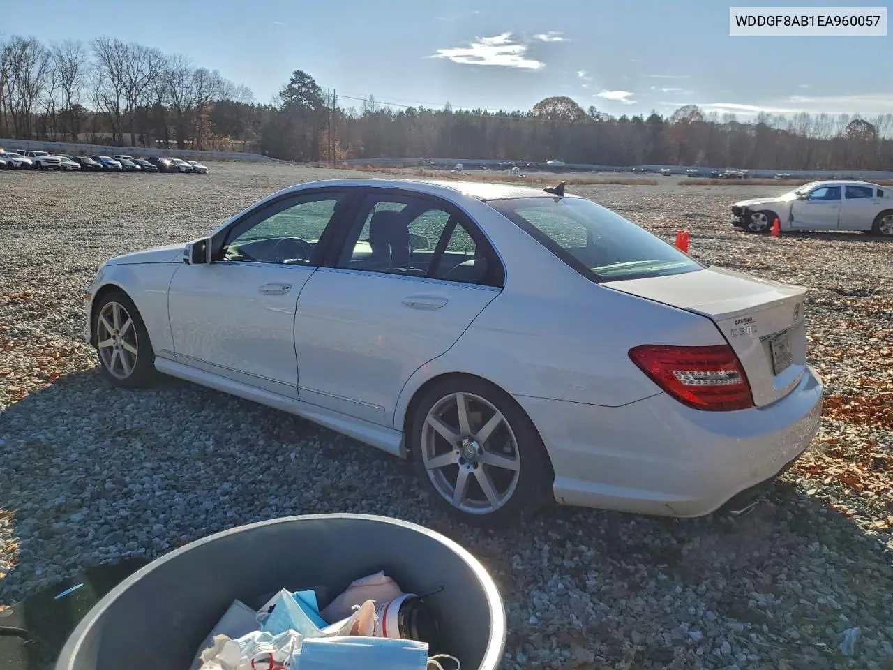 WDDGF8AB1EA960057 2014 Mercedes-Benz C 300 4Matic
