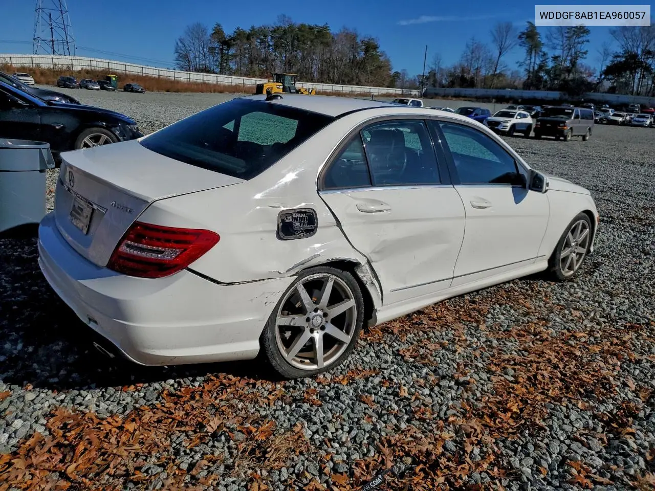 WDDGF8AB1EA960057 2014 Mercedes-Benz C 300 4Matic