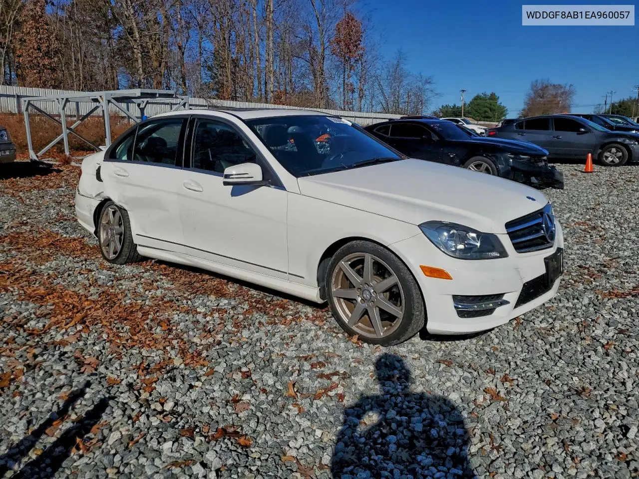 WDDGF8AB1EA960057 2014 Mercedes-Benz C 300 4Matic