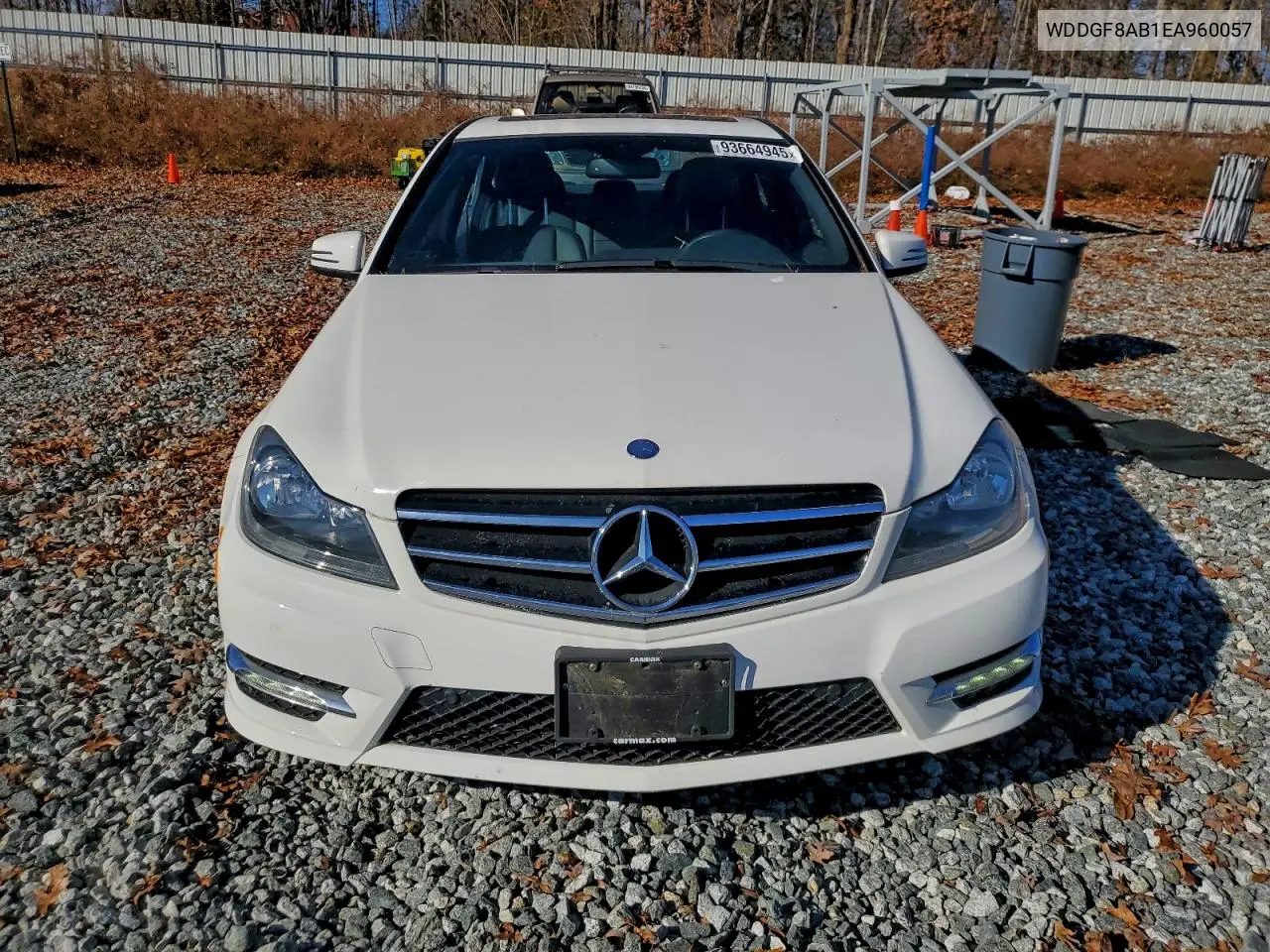 WDDGF8AB1EA960057 2014 Mercedes-Benz C 300 4Matic