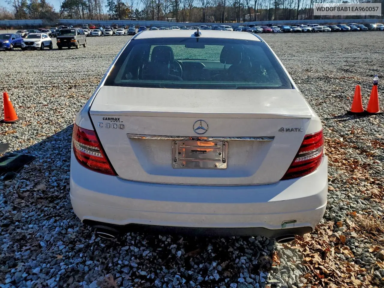 WDDGF8AB1EA960057 2014 Mercedes-Benz C 300 4Matic