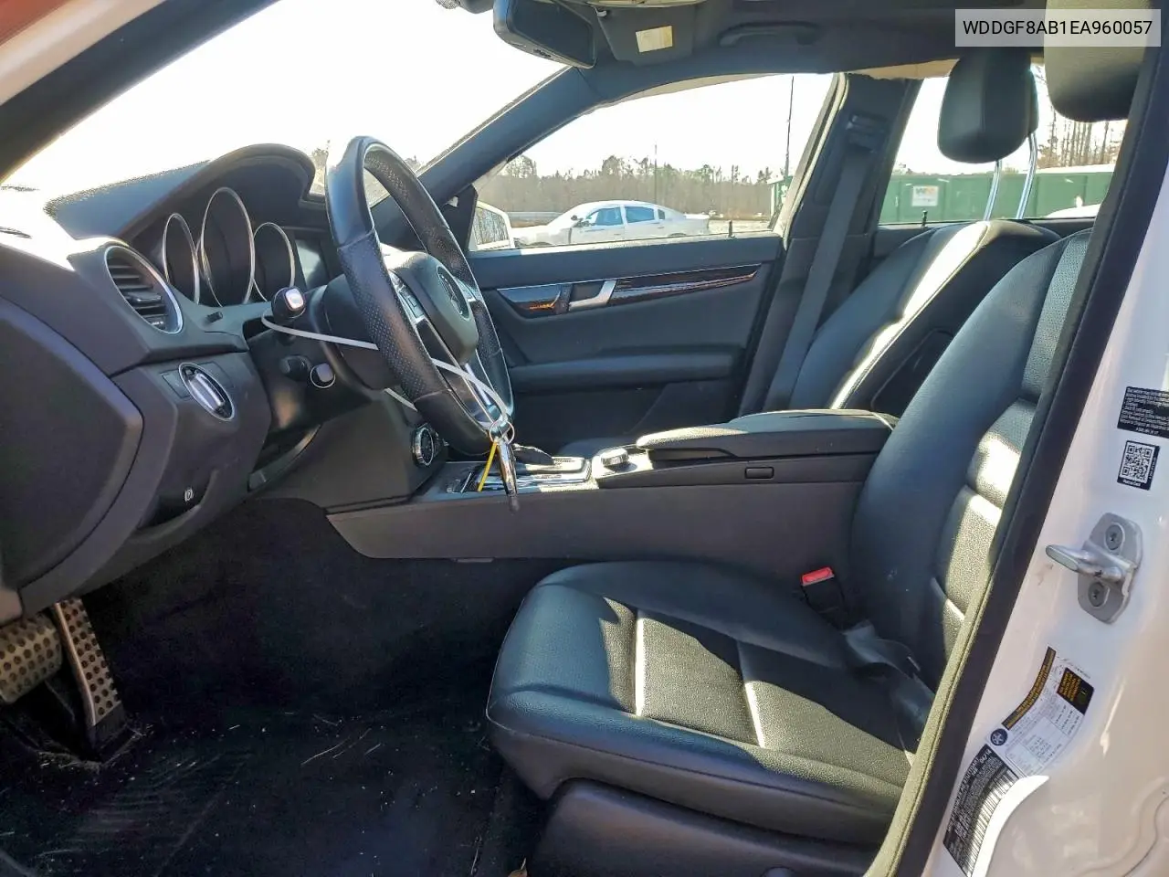 WDDGF8AB1EA960057 2014 Mercedes-Benz C 300 4Matic