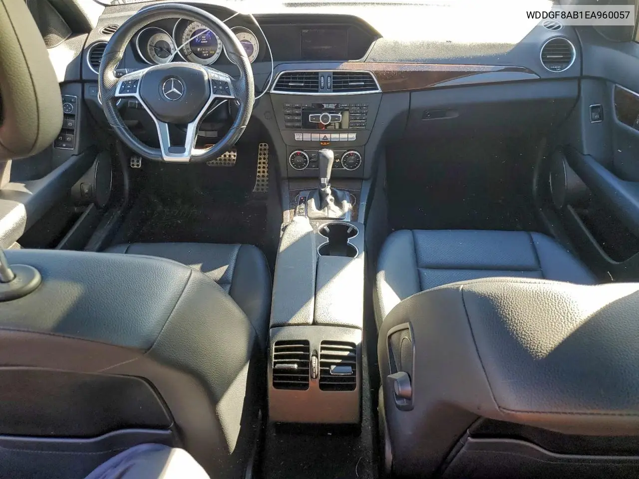 WDDGF8AB1EA960057 2014 Mercedes-Benz C 300 4Matic