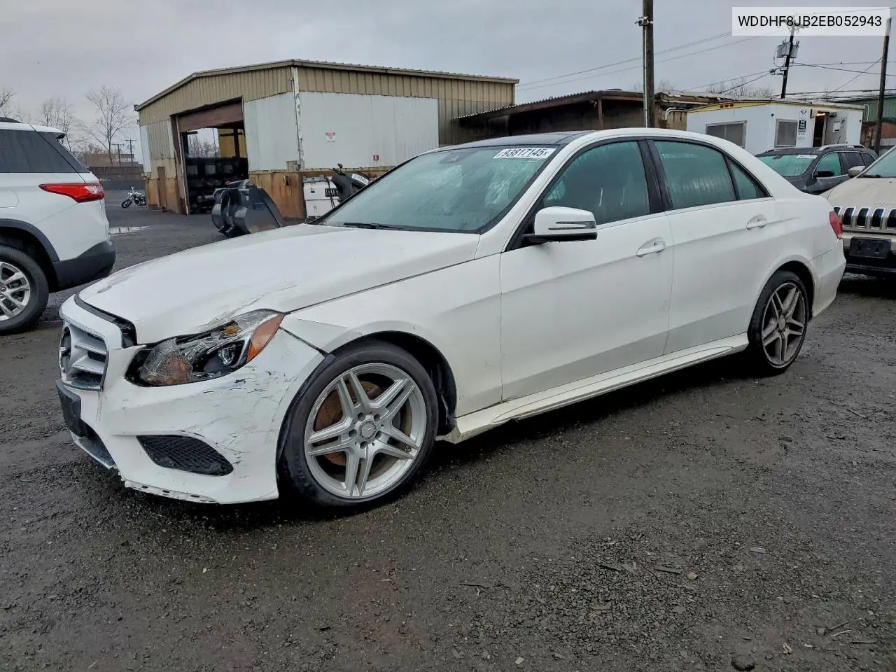 WDDHF8JB2EB052943 2014 Mercedes-Benz E 350 4Matic