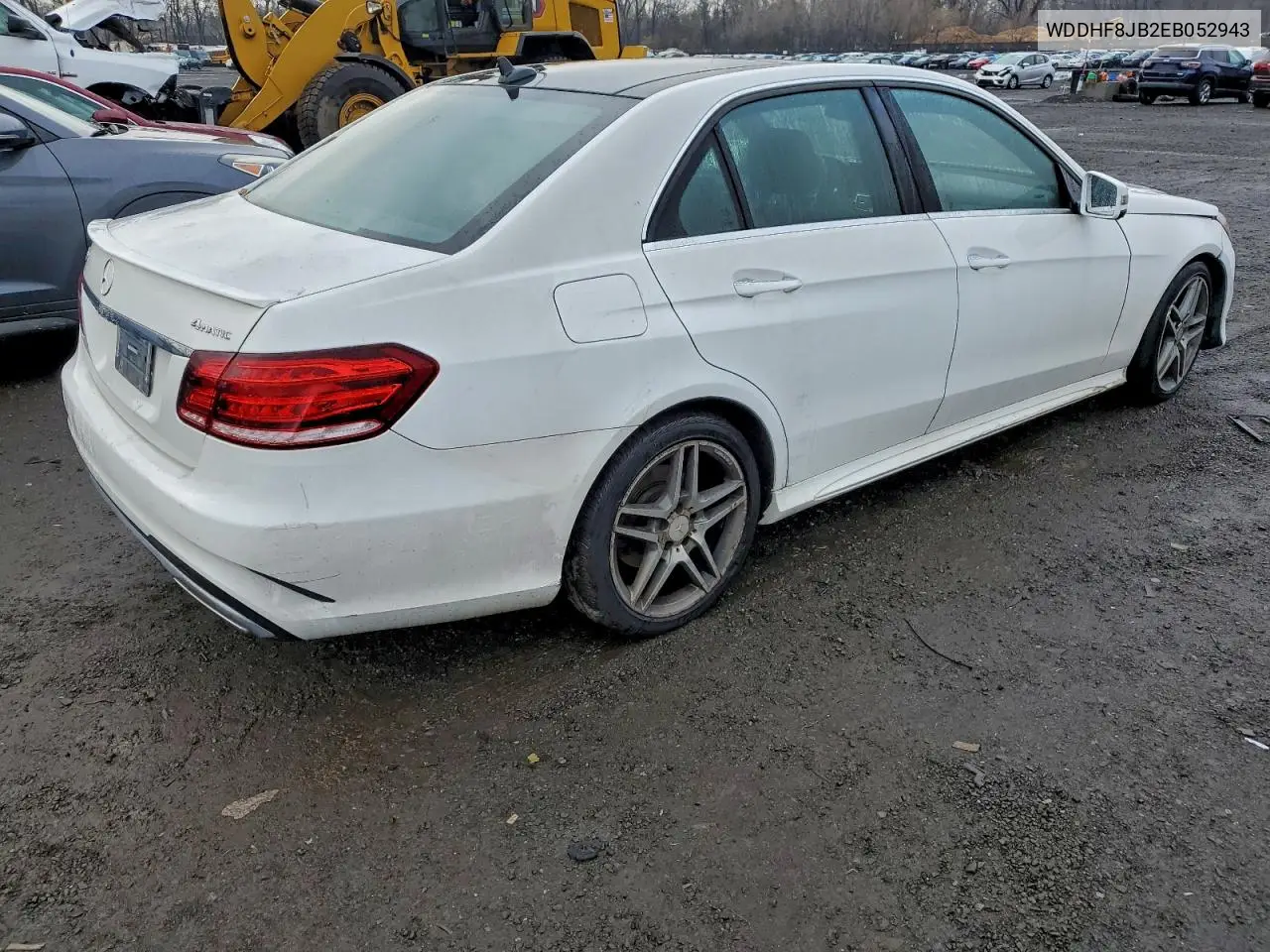 WDDHF8JB2EB052943 2014 Mercedes-Benz E 350 4Matic