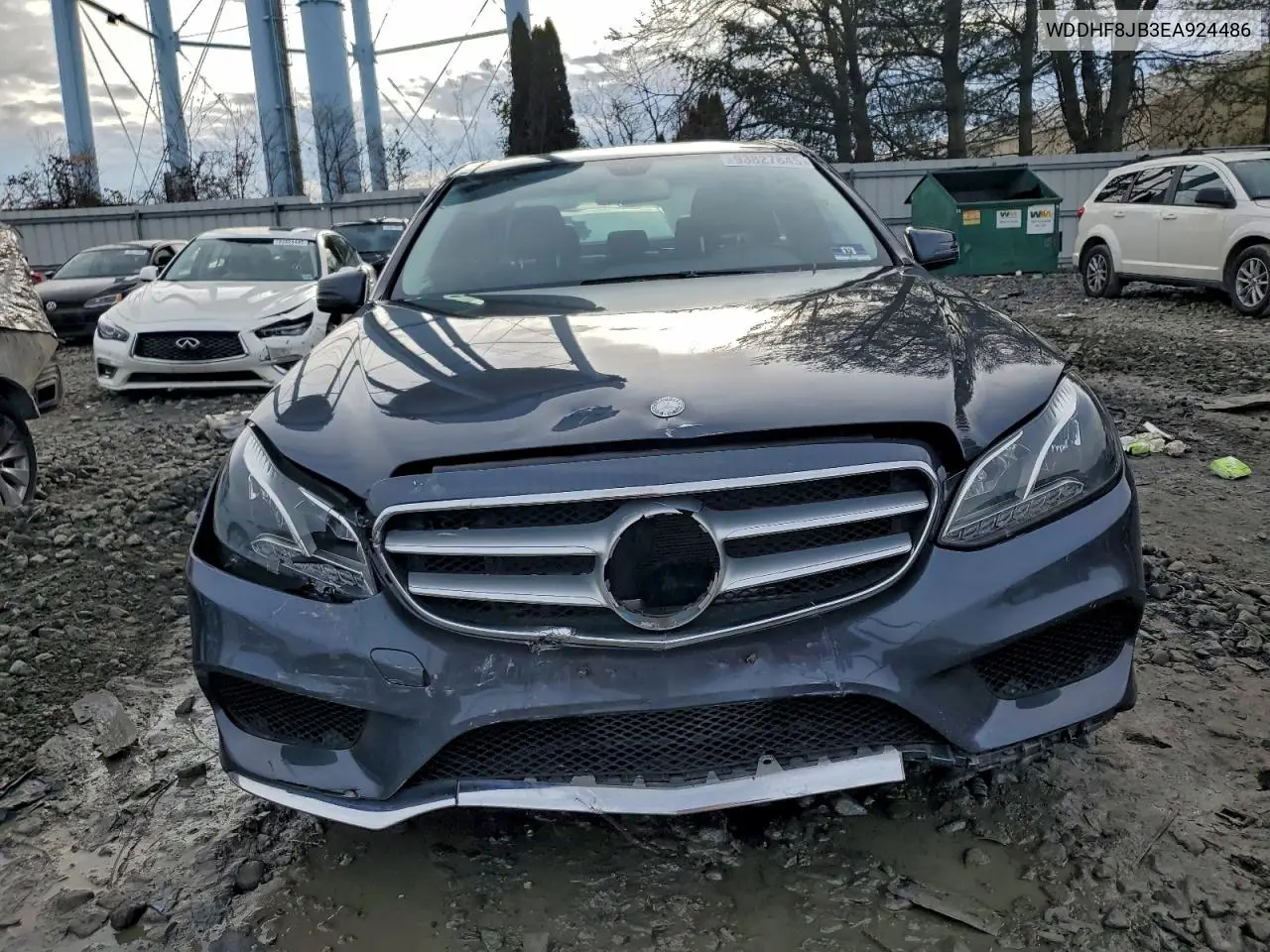 WDDHF8JB3EA924486 2014 Mercedes-Benz E 350 4Matic