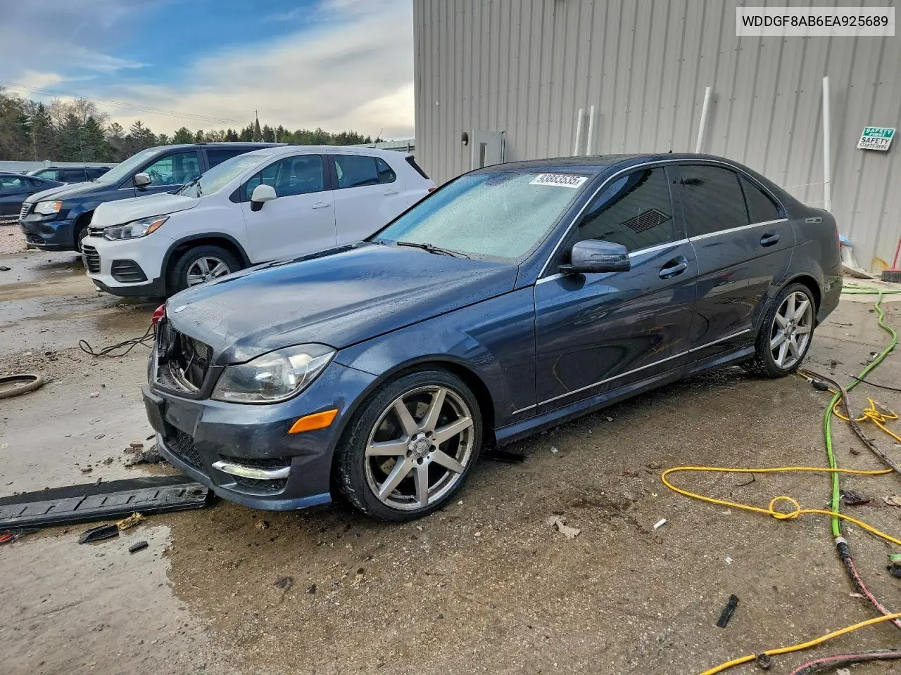 WDDGF8AB6EA925689 2014 Mercedes-Benz C 300 4Matic