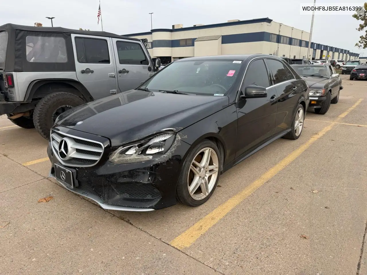 WDDHF8JB5EA816399 2014 Mercedes-Benz E 350 4Matic