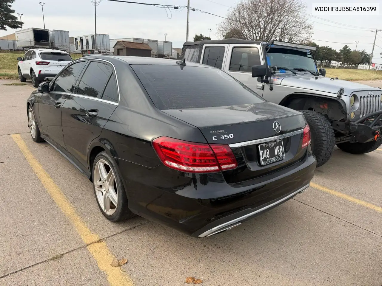 WDDHF8JB5EA816399 2014 Mercedes-Benz E 350 4Matic