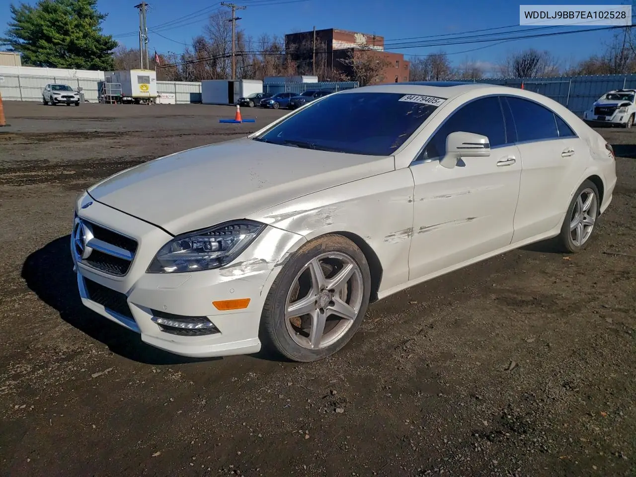 WDDLJ9BB7EA102528 2014 Mercedes-Benz Cls 550 4Matic