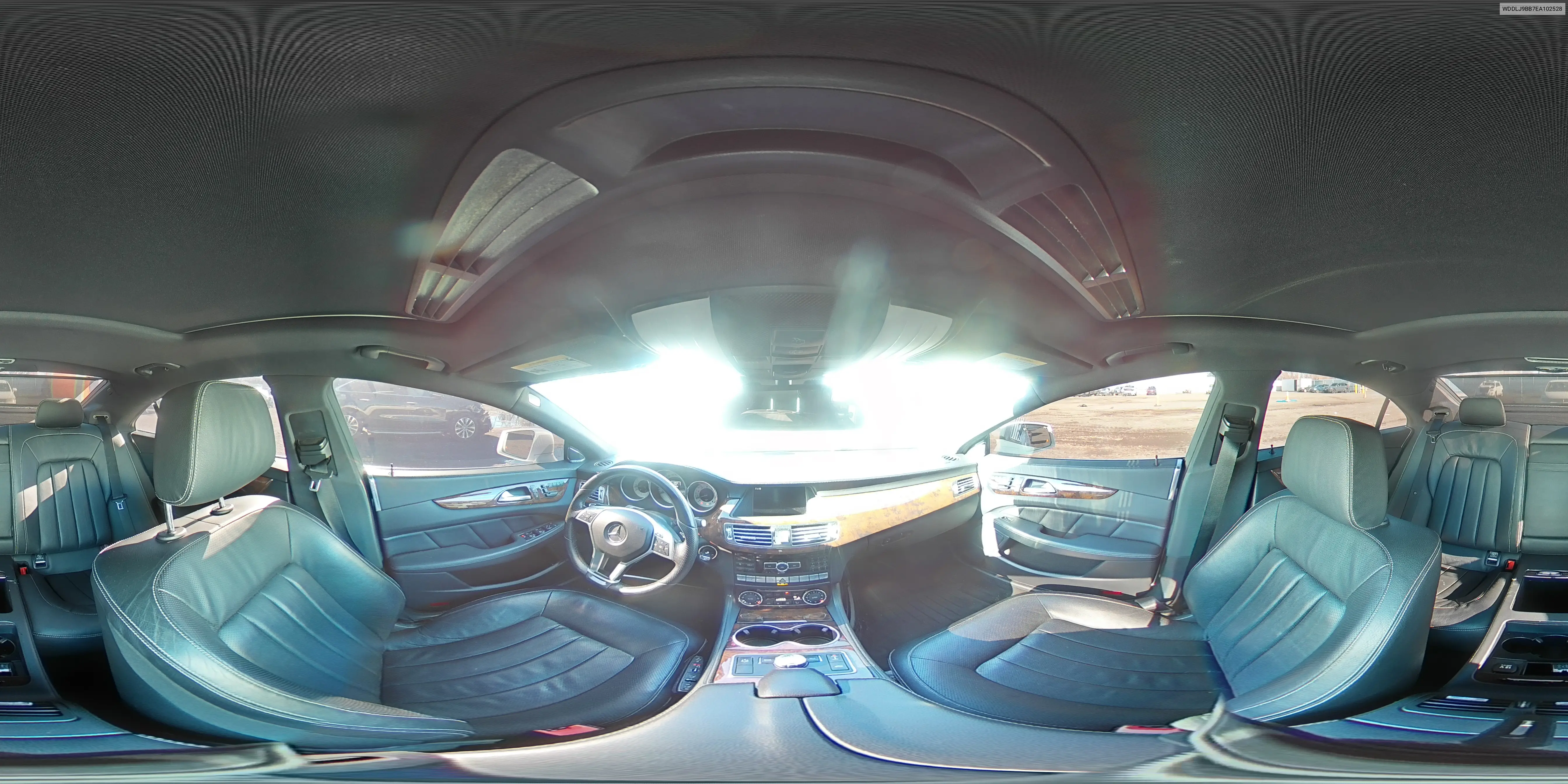 WDDLJ9BB7EA102528 2014 Mercedes-Benz Cls 550 4Matic