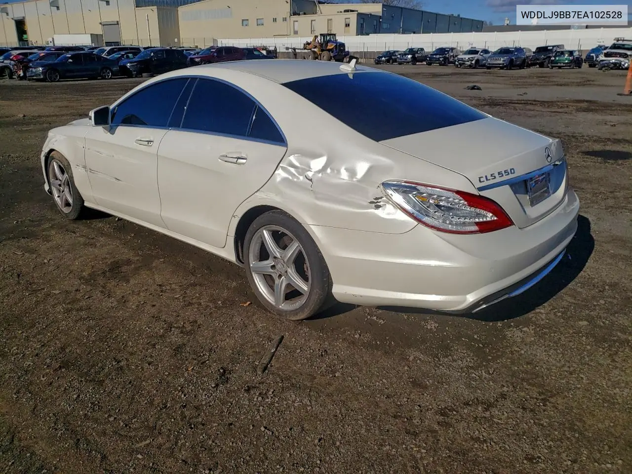 WDDLJ9BB7EA102528 2014 Mercedes-Benz Cls 550 4Matic