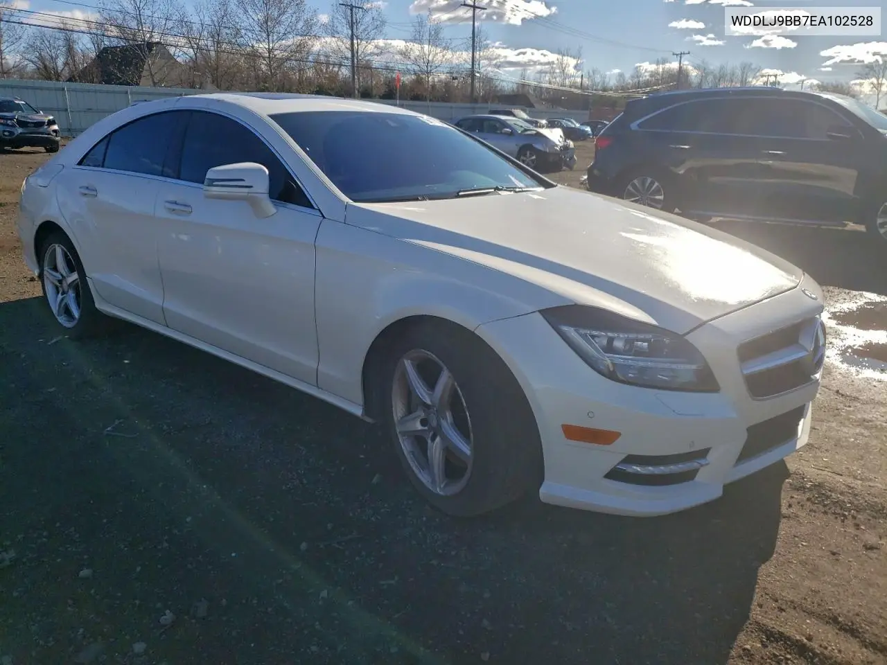 WDDLJ9BB7EA102528 2014 Mercedes-Benz Cls 550 4Matic