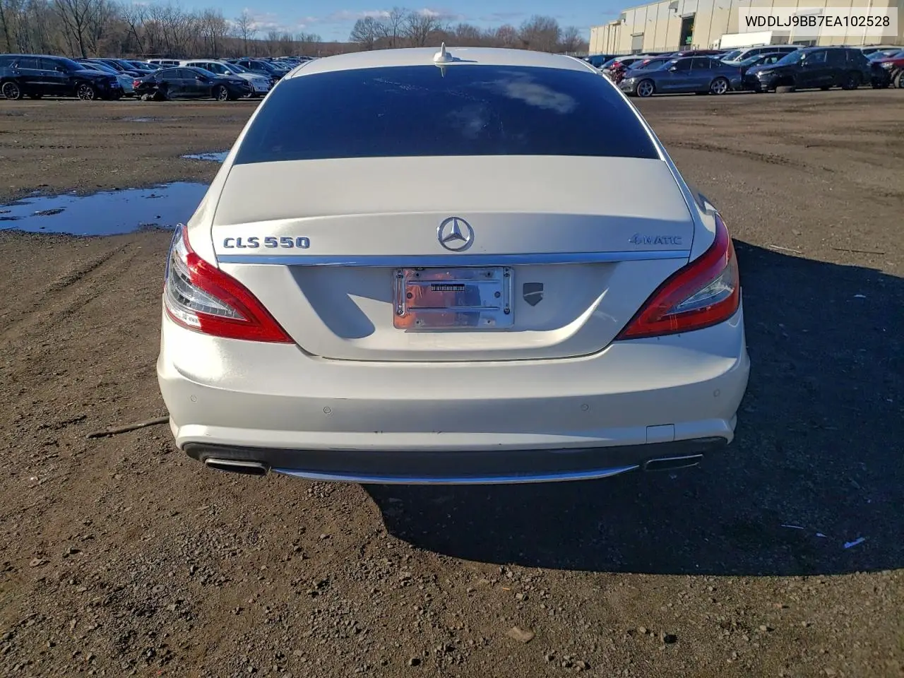 WDDLJ9BB7EA102528 2014 Mercedes-Benz Cls 550 4Matic