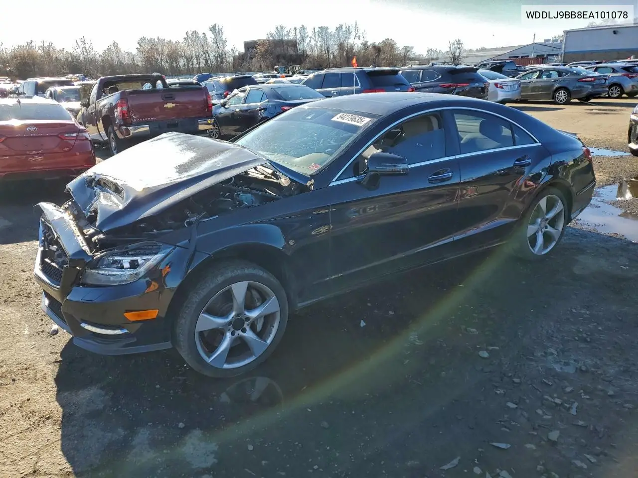 WDDLJ9BB8EA101078 2014 Mercedes-Benz Cls 550 4Matic