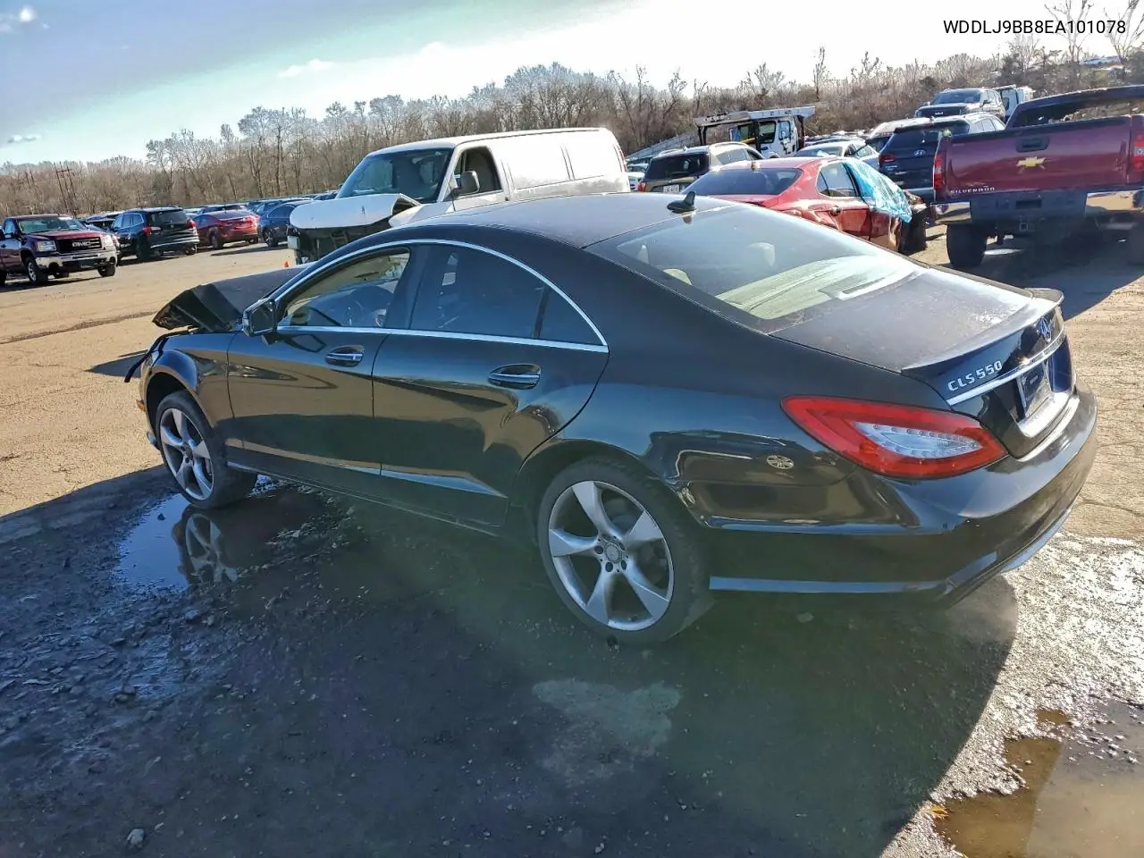 WDDLJ9BB8EA101078 2014 Mercedes-Benz Cls 550 4Matic