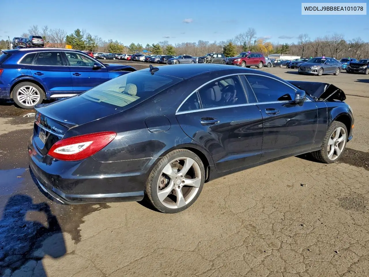 WDDLJ9BB8EA101078 2014 Mercedes-Benz Cls 550 4Matic