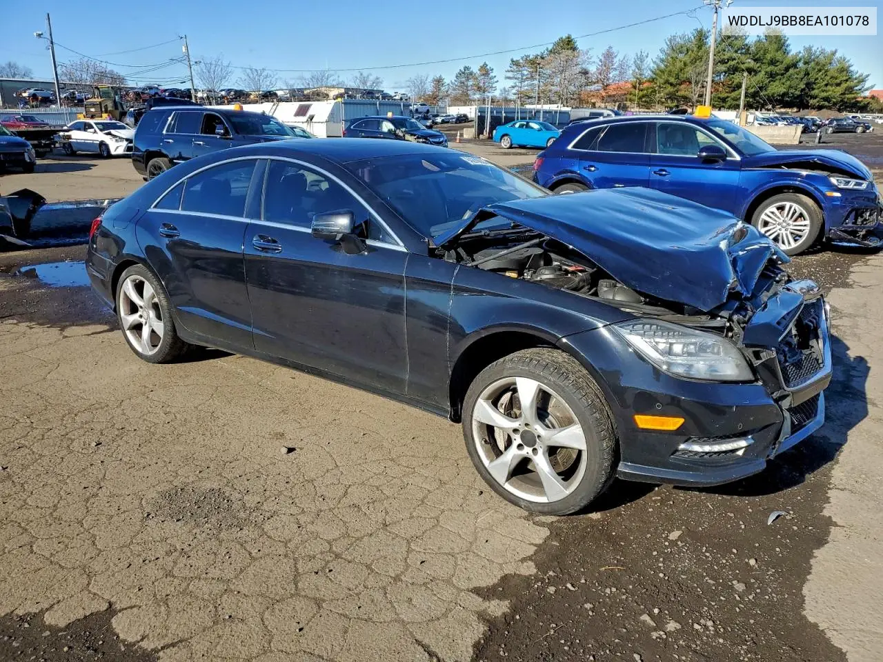 WDDLJ9BB8EA101078 2014 Mercedes-Benz Cls 550 4Matic