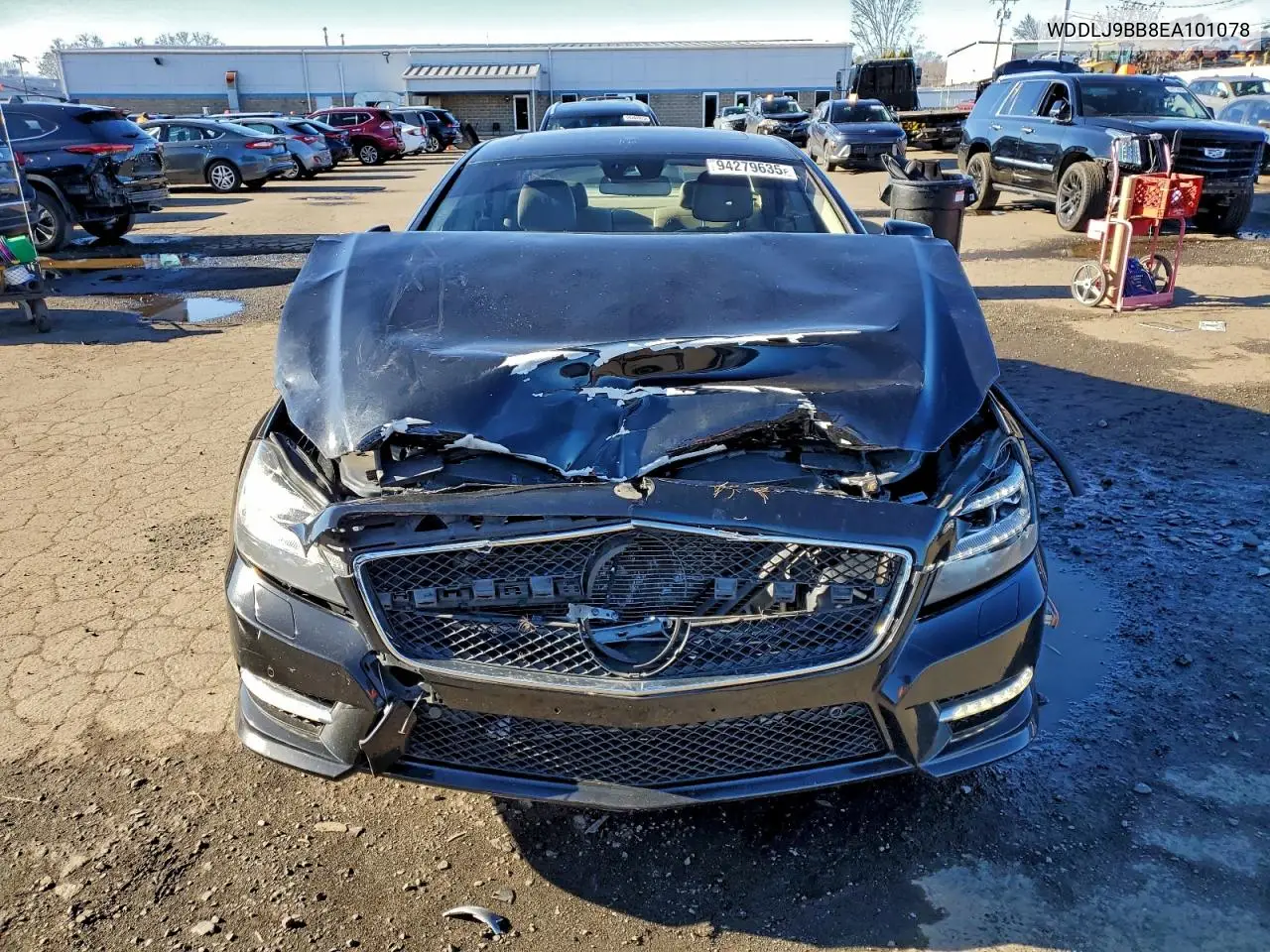 WDDLJ9BB8EA101078 2014 Mercedes-Benz Cls 550 4Matic
