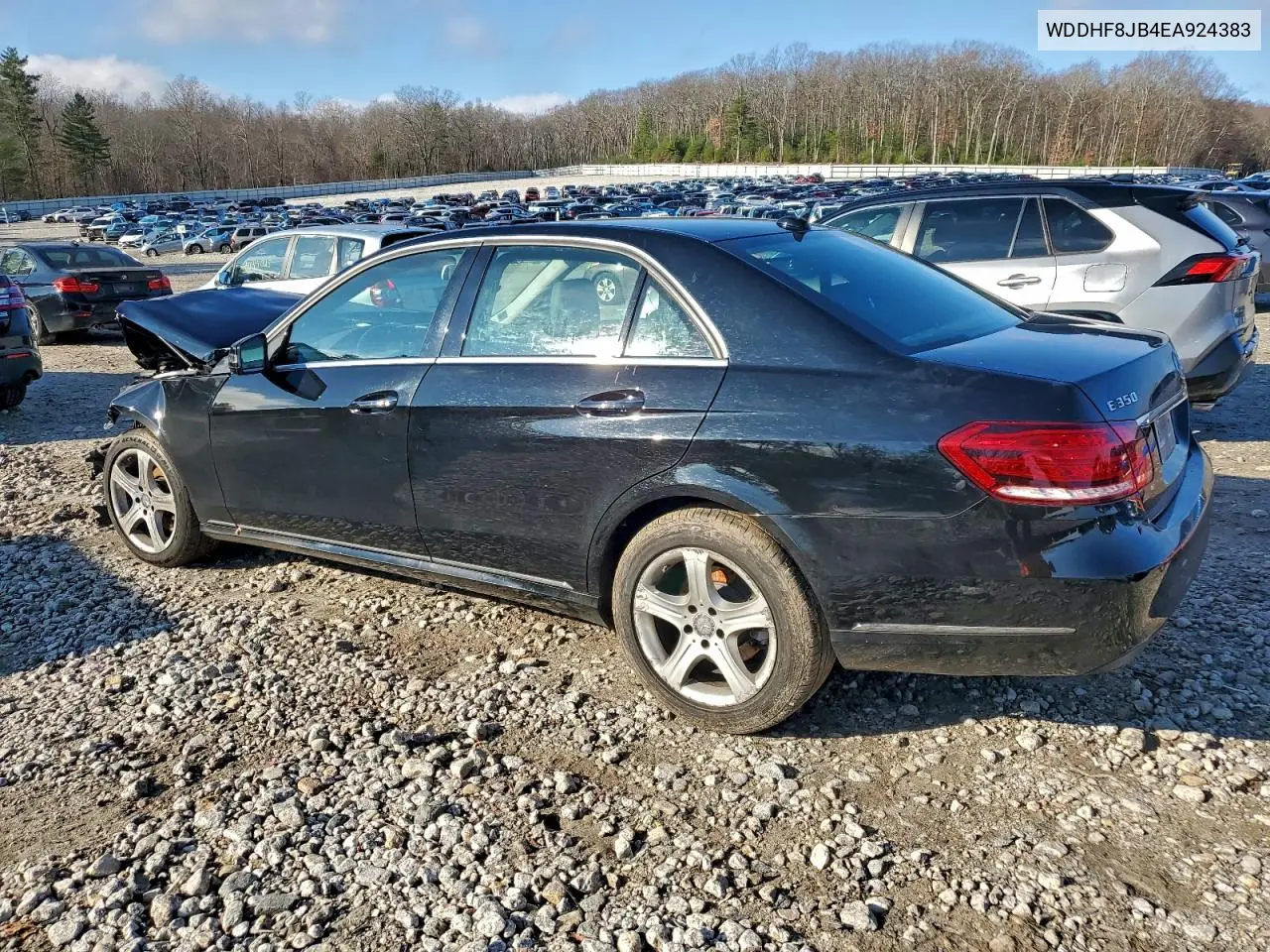 WDDHF8JB4EA924383 2014 Mercedes-Benz E 350 4Matic