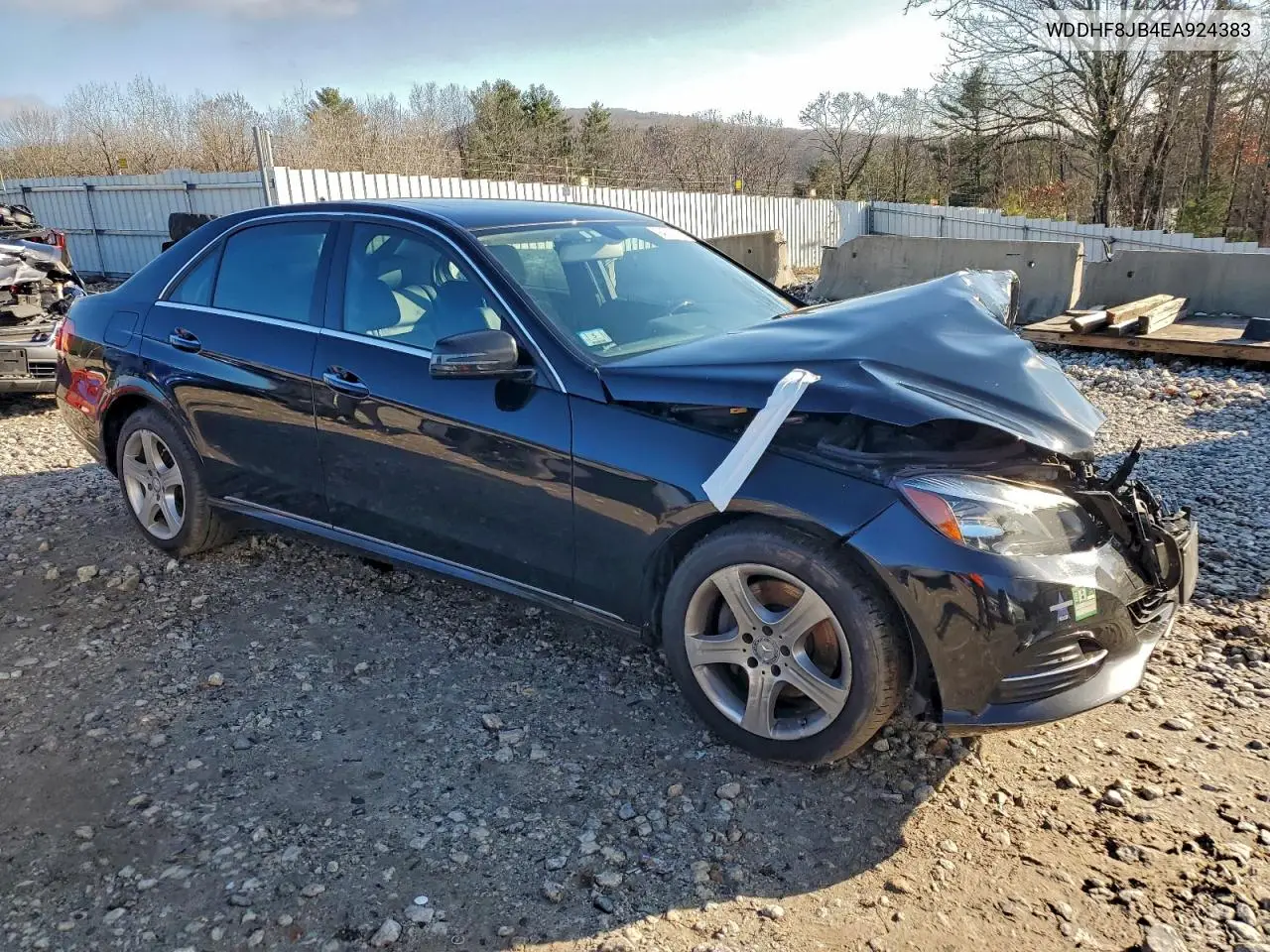 WDDHF8JB4EA924383 2014 Mercedes-Benz E 350 4Matic