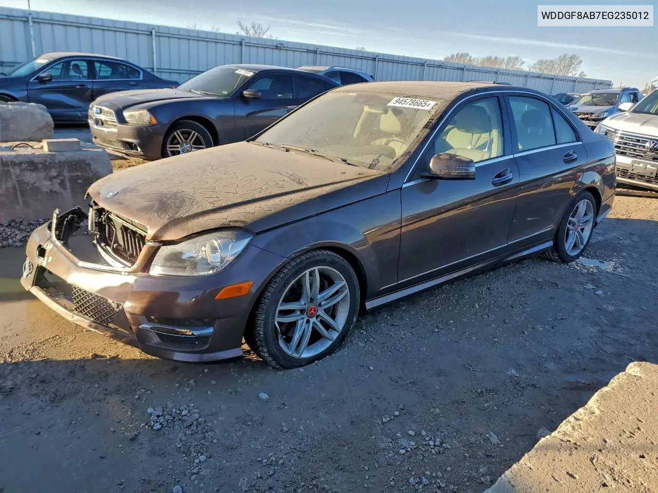 WDDGF8AB7EG235012 2014 Mercedes-Benz C 300 4Matic