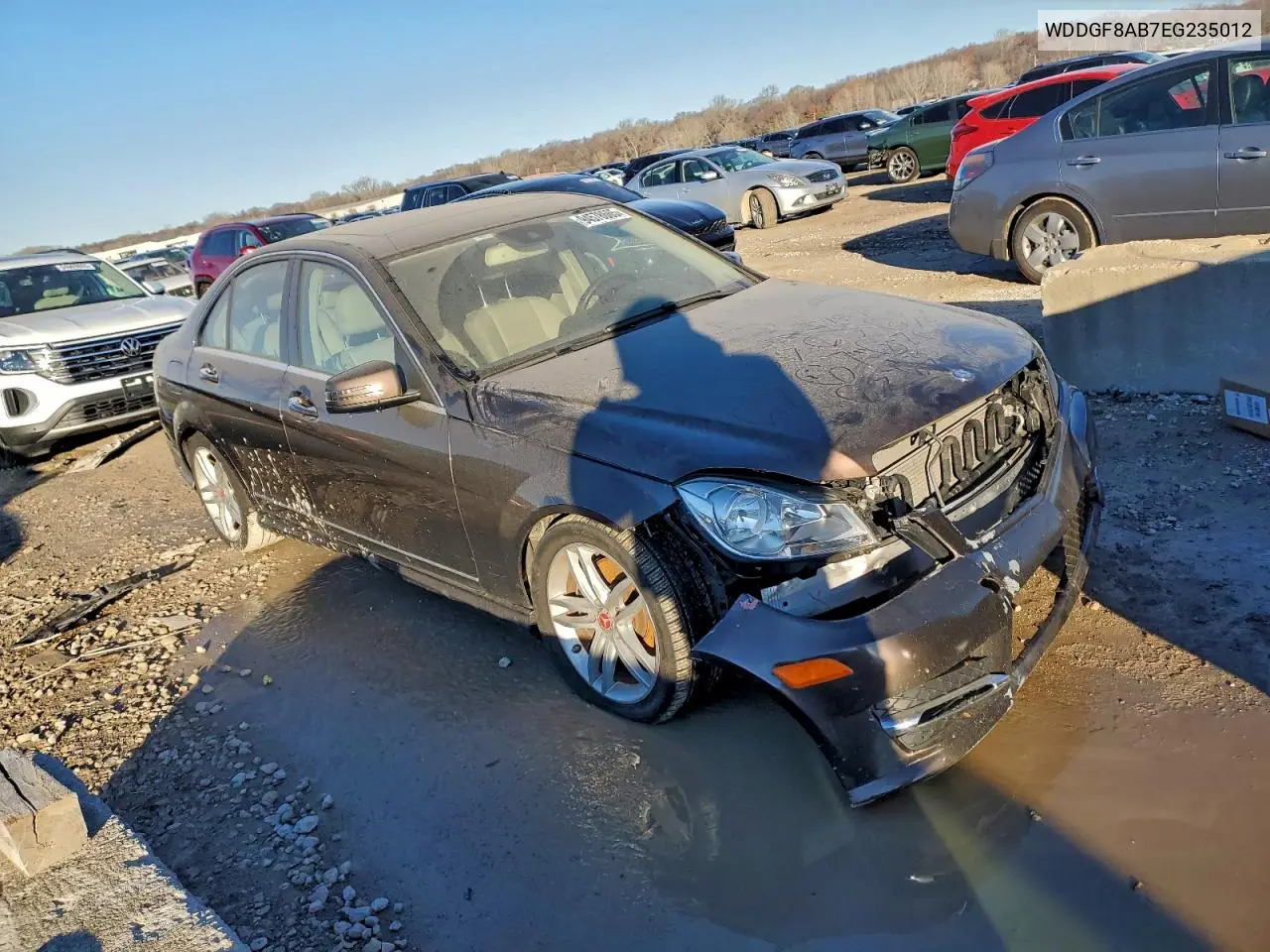 WDDGF8AB7EG235012 2014 Mercedes-Benz C 300 4Matic