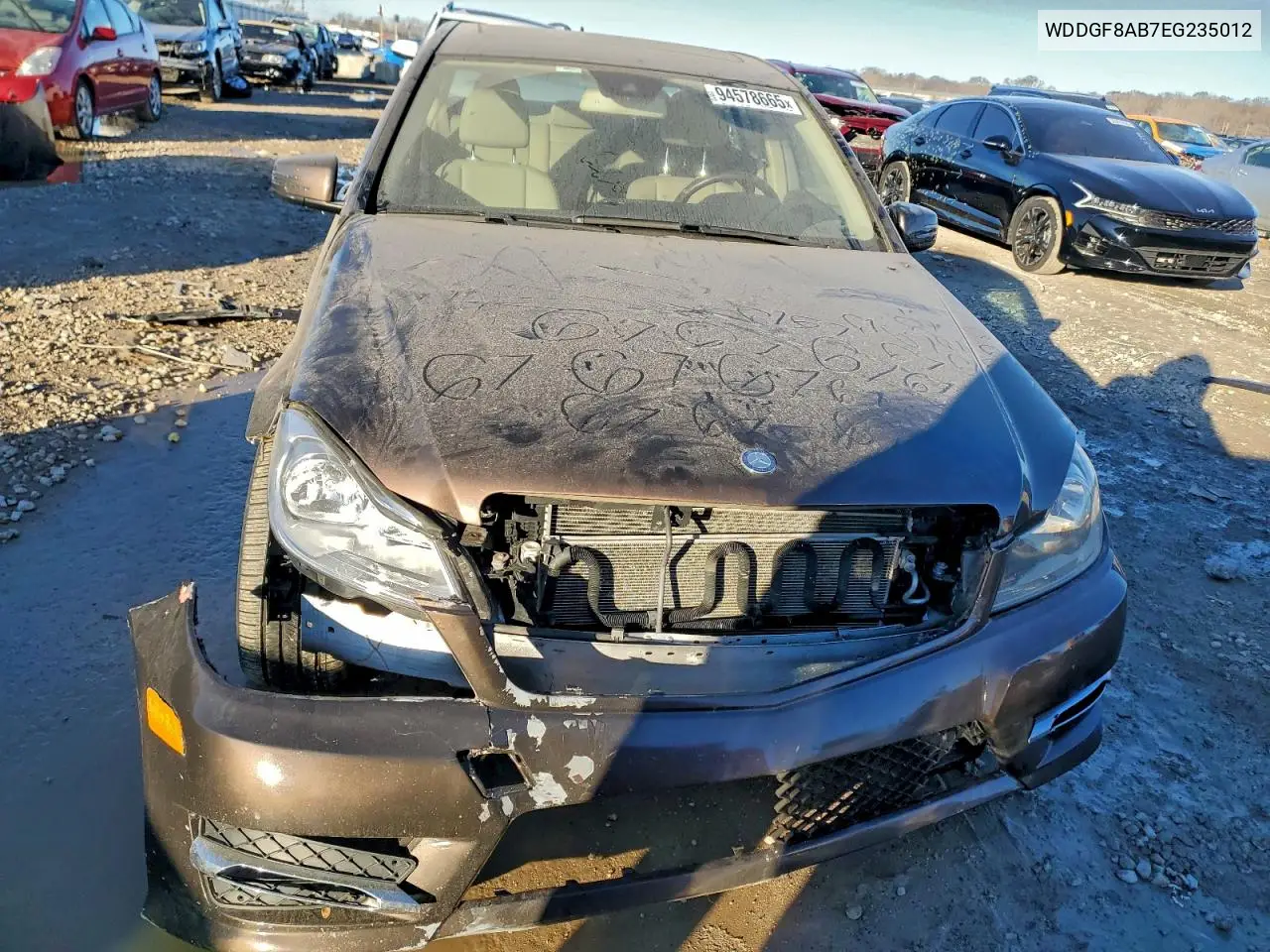 WDDGF8AB7EG235012 2014 Mercedes-Benz C 300 4Matic