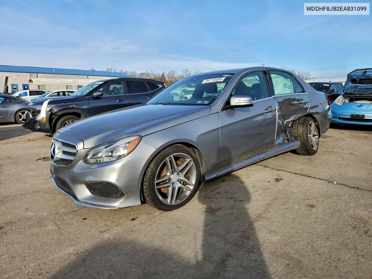 WDDHF8JB2EA831099 2014 Mercedes-Benz E 350 4Matic