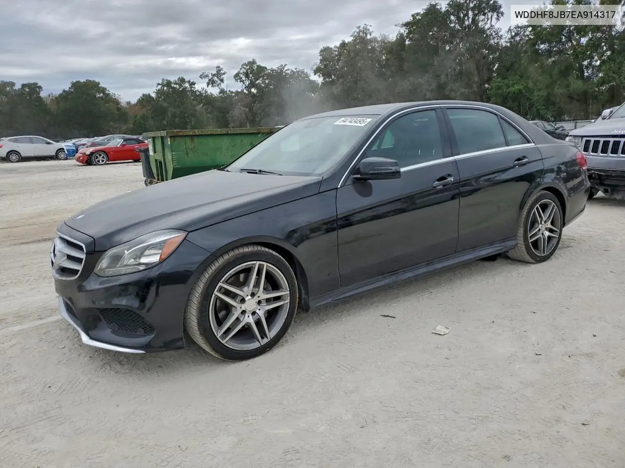 WDDHF8JB7EA914317 2014 Mercedes-Benz E 350 4Matic