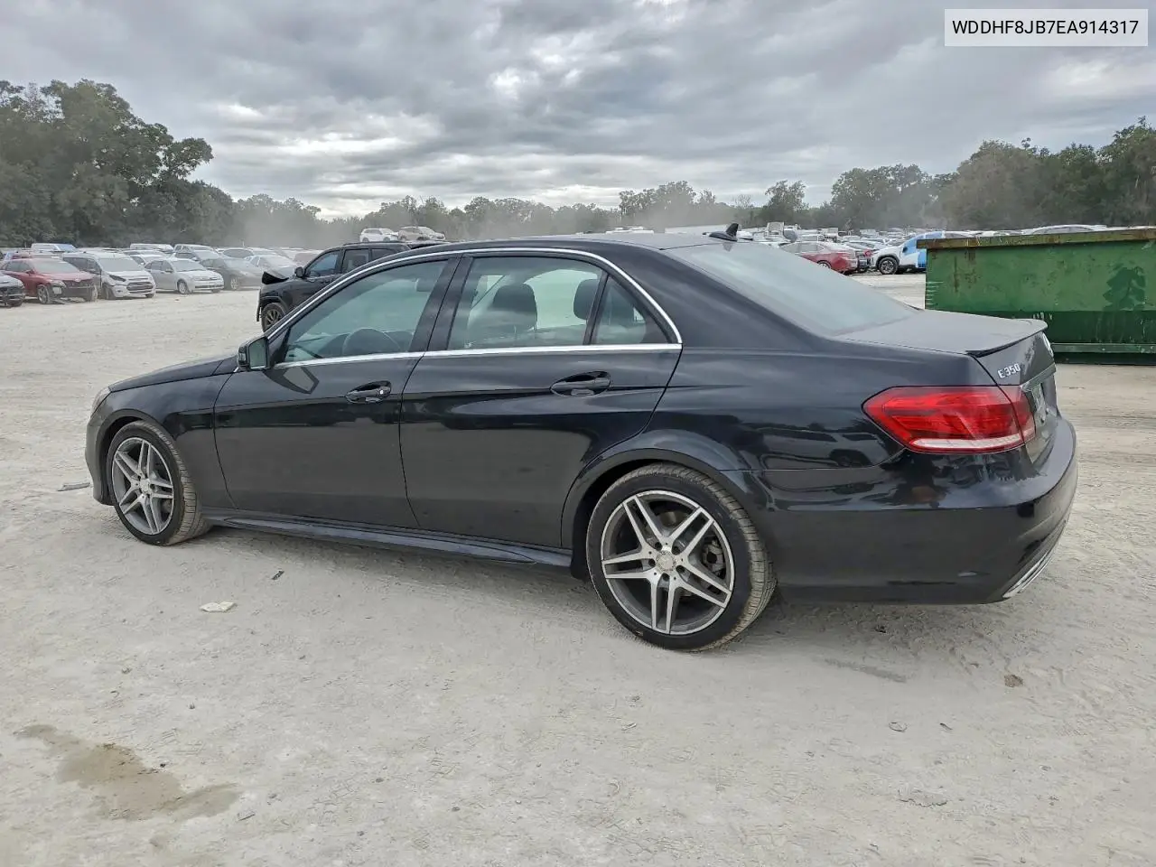 WDDHF8JB7EA914317 2014 Mercedes-Benz E 350 4Matic