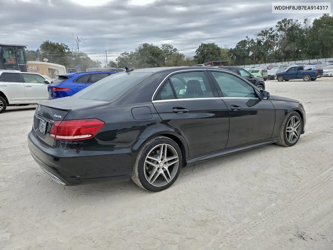 WDDHF8JB7EA914317 2014 Mercedes-Benz E 350 4Matic
