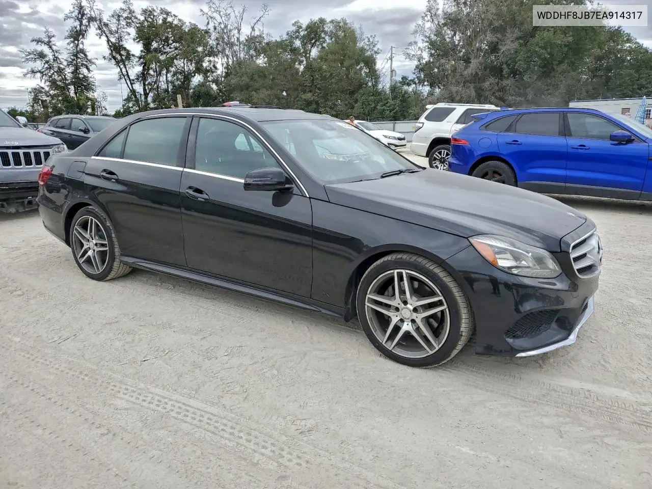 WDDHF8JB7EA914317 2014 Mercedes-Benz E 350 4Matic