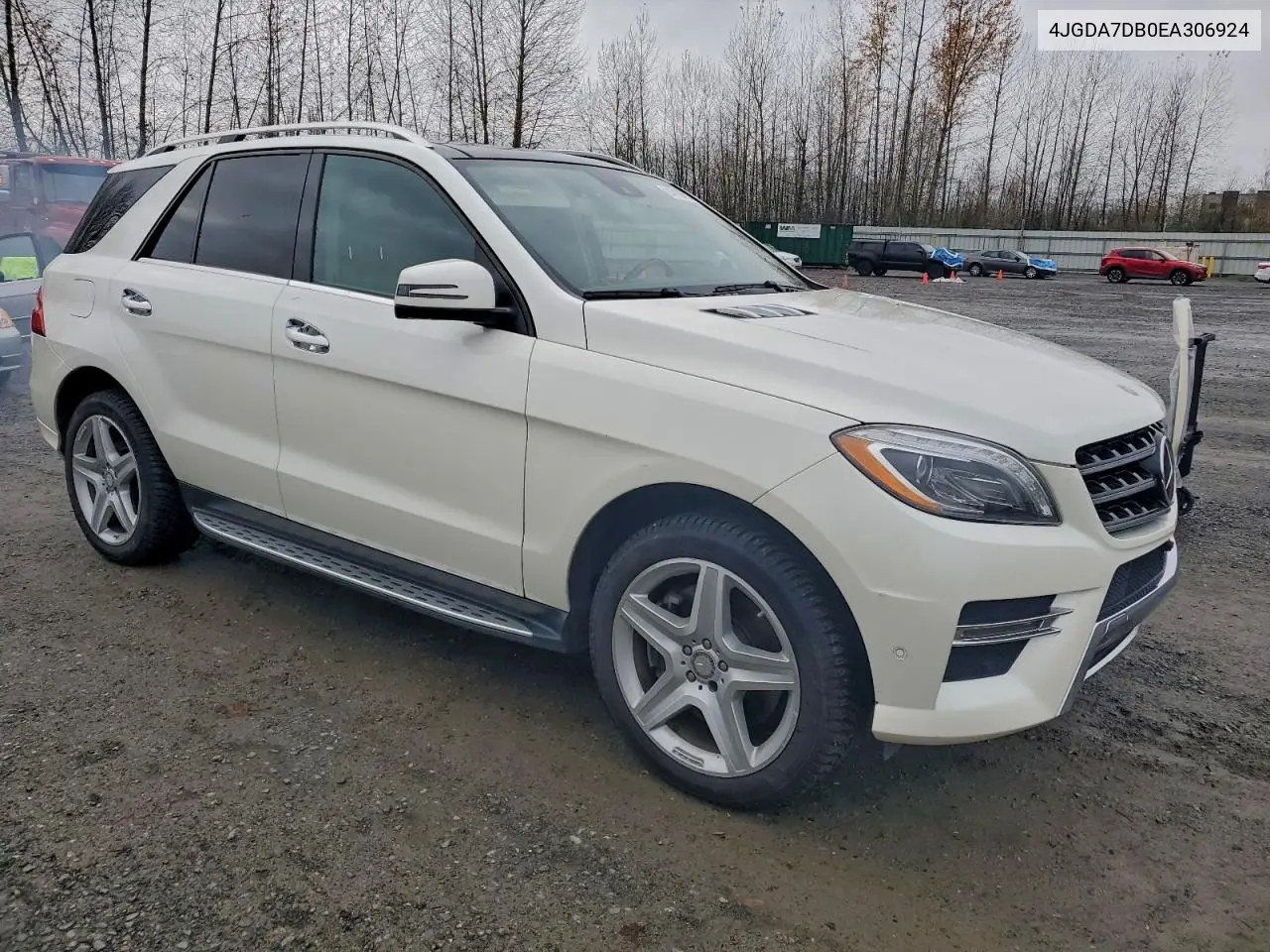 4JGDA7DB0EA306924 2014 Mercedes-Benz Ml 550 4Matic